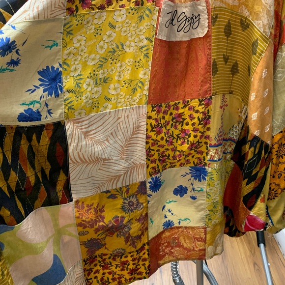 Jaded Gypsy Colorful Patchwork Top - Picture 6 of 6